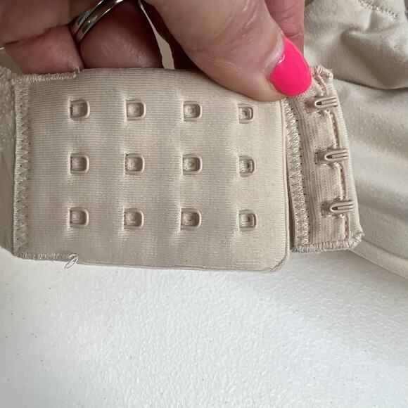 Soma 38DD Enbliss Wireless Bra Beige Nude Padded Seamless Comfort Stretch - Picture 10 of 16